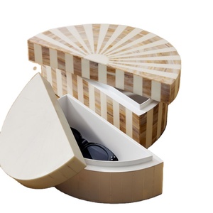 Trending semicircle bone inlay decorative storage <b>box</b> luxury handmade organizer unique home decor <b>gift</b> item - Product Image 1
