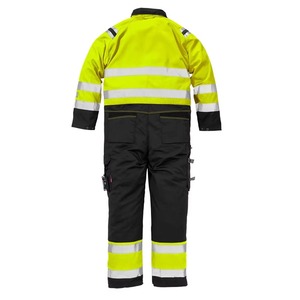 Conjunto de Ropa de Trabajo de Seguridad Reflectante Resistente al Calor 1000C con Respirador para Protección Contra Incendios y Protección de Nivel D - Product Image 1