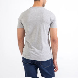Camiseta de Lona Oversize para Hombre con Estampado de Pantalla, Logotipo Personalizado Premium, Casual, Antiarrugas, 100% Algodón Transpirable, Venta al por Mayor para Verano - Product Image 4