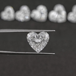Diamant de laboratoire en forme de cœur écologique 0,50-15,00 carats certifié IGI, pierre lâche pour monture de bague solitaire, bijoux fins - Product Image 1