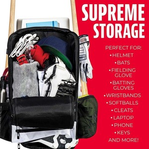 Sac seau à roulettes RTS pour baseball, softball et hockey, style tactique, polyester, couleurs personnalisées, pour accessoires d'entraînement et organisateur - Product Image 3