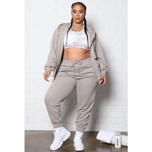 2026 Style INS Sweats à capuche zippés pour femme en coton doux épais et lourd, vierges pour impression de logo personnalisé, coupe oversize, style survêtement - Product Image 6