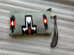 กระเป๋าคลัทช์หนังสไตล์ตะวันตก aztec สีน้ำตาลวินเทจกระเป๋าเครื่องมือหนังแท้ที่เป็นเอกลักษณ์ของ Aztec - Product Image 4