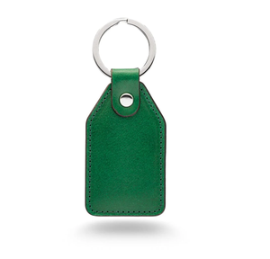 Porte-clés en cuir promotionnel, meilleur prix, porte-clés en cuir de forme ovale, mousqueton durable, style personnalisé - Product Image 6