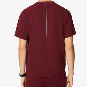 Meilleur design, faible MOQ, couleur et design personnalisés, tenue d'hôpital pour hommes, nouveau modèle le plus vendu, blouses médicales pour hommes en couleur unie - Product Image 3