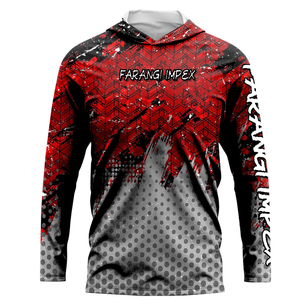 Custom Camouflage Fishing <b>Hoodie</b> Long Sleeve Breathable Quick Dry Outdoor Angler Shirt Summer Hiking Wear <b>UV</b> Blocking 2026 OEM - Product Image 5