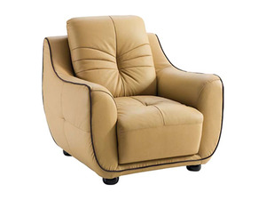 Ensemble de meubles de salon en teck massif de luxe, canapé moderne en cuir beige 3+2+2 places, tables d'angle, villa, hôtel - Product Image 3