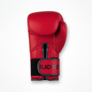 ถุงมือชกมวย MMA คุณภาพสูง ระบายอากาศได้ดี ปิดด้วยแถบตีนตุ๊กแก สายรัดกว้าง 4 นิ้ว วัสดุ PU+ฟองน้ำ ทนทาน สำหรับผู้ใหญ่ ใช้ในยิม - Product Image 1