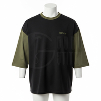 T-shirt personnalisé imprimé DTF, T-shirt unisexe style streetwear, blanc, manches courtes, faible MOQ, fabricant