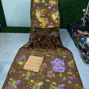 Ensemble Dirac Somalien Maqbal Imprimé en Velours Jacquard 100% Polyester, Robe pour Filles Anti-rétrécissement Taille Moyenne - Vente Chaude - Product Image 1