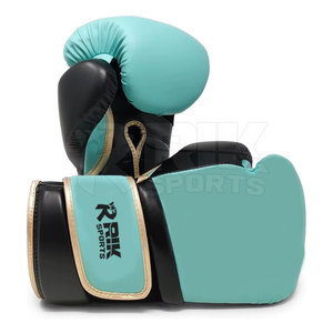 Gants de boxe pour hommes en cuir de vachette véritable de bonne qualité, vente en gros, gants de boxe de compétition - Product Image 2