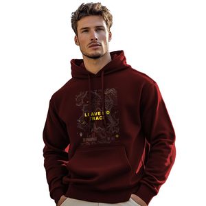 เสื้อฮู้ดดี้ผู้ชายสไตล์สตรีทแบบ OEM ขนาดใหญ่พิเศษ  แบบเรียบๆ ไม่มีลาย  สำหรับฤดูหนาว  เสื้อสเวตเชิ้ตผู้ชายแบบสวมหัว  แฟชั่น - Product Image 1
