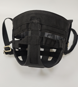 Muserolle de pâturage pour chevaux à prix d'usine avec licol, muserolle professionnelle pour chevaux avec sangles réglables, Velcro et boucles - Product Image 1