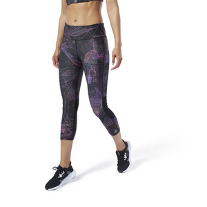 Women's Capri Sports Pants 3/4 Length Cropped Jogger Active <b>Stretch</b> Breathable Spandex/Polyester Running Athletic Casual Workout - Product Image 6