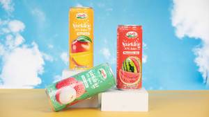 น้ำผลไม้ผสมมะม่วงแบบกระป๋อง 320 มล. เครื่องดื่มอัดลม ขายส่งในเวียดนาม ได้รับมาตรฐาน ISO มีตัวอย่างฟรี ขั้นต่ำในการสั่งซื้อน้อย รับผลิตเครื่องดื่มแบบ OEM - Product Image 6