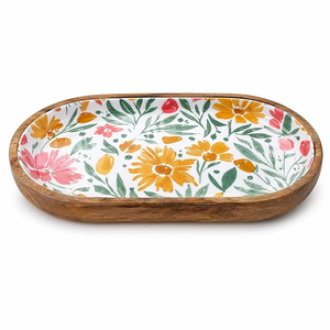 FAIZA CRAFT Mango Wooden Polished Bowl Disposable Eco-Friendly <b>Rustic</b> <b>Table</b> Decoration Home Weddings - Product Image 4