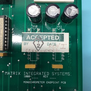 Matrix Integrated Systems 1000-0032 Monochromètre - Équipements et pièces semi-conducteurs mondiaux de confiance - Product Image 5