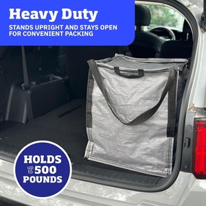Foldable Storage <b>Bag</b> Ultra Space Saving Self <b>Compression</b> Organizer OEM Moving <b>Bags</b> Double Layers from Vietnam - Product Image 4