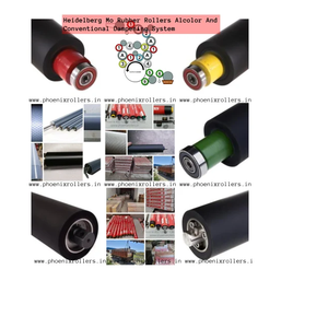 Rodillo de Goma de Impresión de Alta Calidad, Rodillo de Transferencia de Tinta Suave para Máquinas de Impresión Offset e Impresión Industrial - Product Image 1