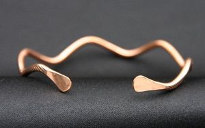 Premium Handmade Copper <b>Bracelet</b> For Yoga Meditation Spiritual <b>Healing</b> And Positive Energy Balance - Product Image 1