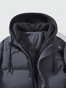 Veste matelassée personnalisée de haute qualité pour hommes - Product Image 4