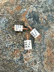 Handmade Eco-Friendly Bone <b>Dice</b> Set Modern Gaming Accessories - Product Image 6