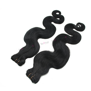 24 pouces Extensions de cheveux vierges Remy de haute qualité trame de vague d'eau Double teint à la machine prix de gros pour le tissage de cheveux - Product Image 6