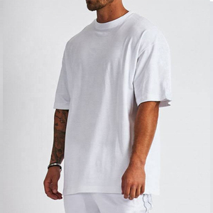 T-shirt à manches courtes pour homme, col rond, couleur personnalisée, coupe ample, décontracté, couleur unie, jersey en coton, longueur normale, personnalisé - Product Image 4