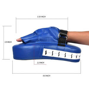 Mitaines de boxe respirantes en PU de haute qualité pour l'entraînement de boxe et de MMA, légères, durables, écologiques, pour la salle de sport et les entraînements à domicile - Product Image 1