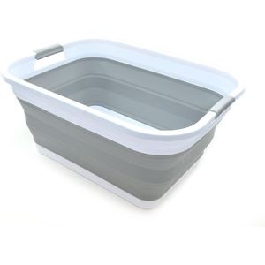 Cesto per Bucato Pieghevole in Plastica da 41L (10,8 Galloni), Contenitore Portatile Salvaspazio per Lavaggio e Organizzazione - Product Image 1