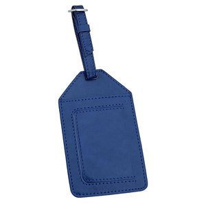 Étiquette de bagage en cuir personnalisée avec nom sur mesure, cadeaux de mariage, cadeaux de voyage MAKUM INTERNATIONAL - Product Image 1
