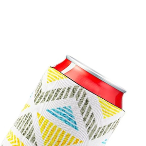 Custom Logo Luxury Foldable Durable Classic Waterproof Neoprene <b>Beer</b> Can Cooler Sleeves Coozies Insulated Portable Can Holder - Product Image 5