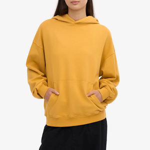 Custom Women's <b>Tracksuits</b> Heavy Weight 500 GSM 350 GSM <b>Polyester</b>/Cotton Fleece Embroidered Oversized Hoodie Shorts - Product Image 4