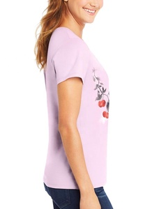 เสื้อยืดผู้หญิงสีขาว คอกลม แขนสั้น พิมพ์ลายดิจิตอล 3 มิติ ลายแมว ผ้าฝ้าย 100% เป็นมิตรกับสิ่งแวดล้อม สไตล์ลำลอง ขายดี - Product Image 1