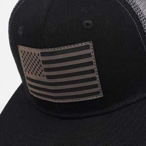 Casquettes de basket-ball de haute qualité personnalisées à 5 panneaux avec broderie 3D en acrylique et laine, à visière plate et fermeture snapback - Product Image 3