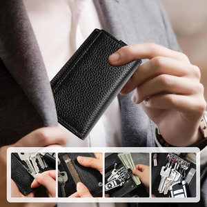 Carteras Organizadoras de Cuero Tácticas para Exteriores Hechas a Mano al por Mayor, Multifuncionales con Elegante Artesanía, Largas - Product Image 5