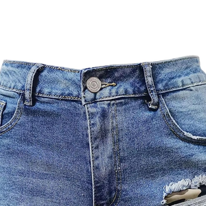 Casual Style Ladies Plain Simple <b>Denim</b> Shorts Premium Quality <b>Material</b> Shorts For Women Women's Shorts - Product Image 6