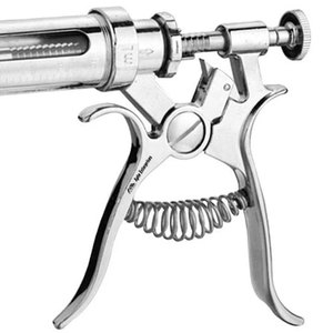 Seringue professionnelle en acier inoxydable de haute qualité, réutilisable, best-seller, instrument d'insémination vétérinaire Apto Enterprises - Product Image 6