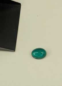 Esmeralda Colombiana de Grado AAA, Color Verde Mar, Cabujón Ligero, Corte Ovalado Premium, Piedra Preciosa Lisa para Joyería Fina al por Mayor - Product Image 2