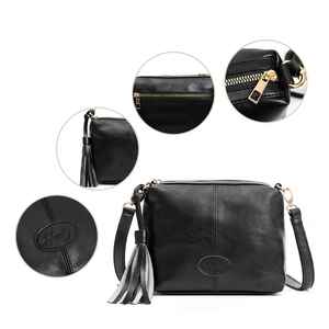 Elegante bolso de hombro SACHIE para mujer, con patrón de cuero sintético, correa ajustable, espacioso, para viajes al aire libre, ligero y duradero - Product Image 3