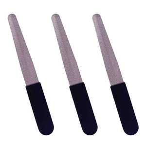 Mini Lima de Uñas Doble Compacta de Acero Inoxidable para Viajes, Diseño Ergonómico para un Agarre Cómodo - Product Image 1