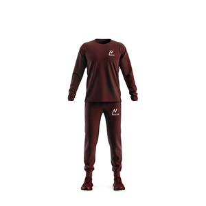 Breathable 100% Cotton <b>Plain</b> Dyed Printed Men's <b>Tracksuits</b> - Product Image 3