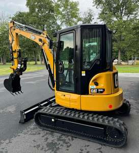 Mini-excavatrice Caterpillar 304C CR d'occasion, 4 tonnes, compacte, à rayon d'action réduit, certifiée CE et EPA, en stock, prête à être expédiée - Product Image 5