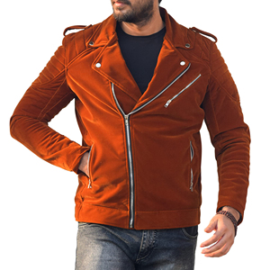 Vestes d'hiver en velours pour hommes, col montant, logo frontal, grande taille, sur mesure, de haute qualité, vente en gros OEM, tailles personnalisables - Product Image 1