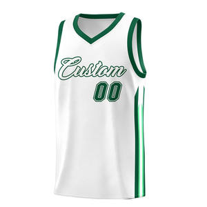 Conjunto de Uniforme de Baloncesto - 100% Poliéster Transpirable de Secado Rápido, Uniforme Deportivo sin Mangas con Impresión por Transferencia de Calor - Product Image 3
