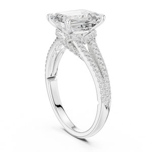 แหวนเพชรทรงเอเมอรัลด์ 2.5 กะรัต เพชรเลี้ยงในห้องปฏิบัติการ ทองคำแท้ 14K แหวนแบบคลาสสิกประดับเพชรรอบวง สำหรับงานหมั้น งานแต่งงาน หรือวันครบรอบ แหวนแบบแยกส่วน - Product Image 6