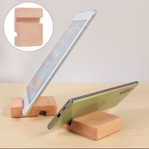 Custom <b>Wooden</b> Phone Holder Mobile Stand <b>Solid</b> Wood <b>Desk</b> Organizer Smartphone Stand for Home Office and Gift Use - Product Image 1