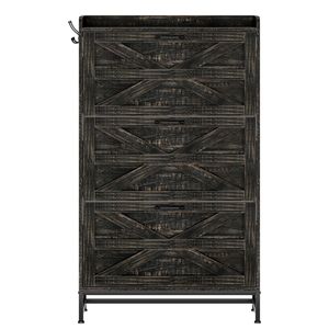 Large Capacity <b>Grey</b> Shoe <b>Cabinet</b> for Home Entry and Entrance Balcony Storage Shoe Rack - Product Image 3