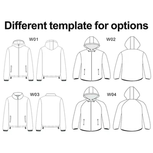 2026 Latest Autumn Canvas Stand <b>Collar</b> Half Zip Hooded Waterproof Anorak Mens Outdoor Camping Climbing Sports Windbreaker <b>Jacket</b> - Product Image 4