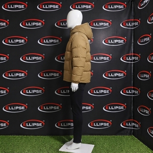 Blousons matelassés en duvet personnalisés de qualité supérieure 2026, coupe-vent, épais, en polyester, pour hommes - Product Image 3
